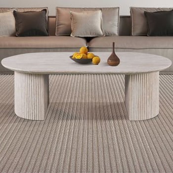 Salontafel Lagos - 120x70x38cm - travertin