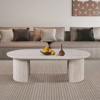 Salontafel Lagos - 120x70x38cm - travertin