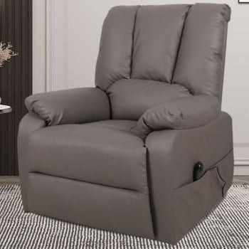 Relaxfauteuil Osaka met opstahulp | elektrisch verstelbaar | taupe