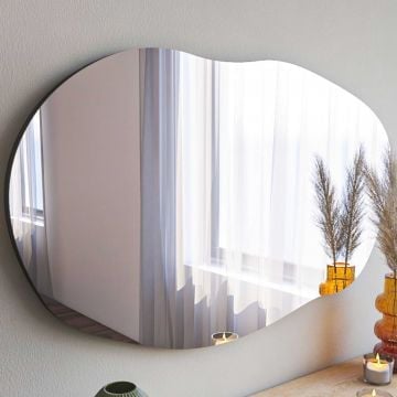 Houten Fashion Dressoir Spiegel | Ecologisch Flotal-E | Zwart.