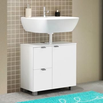 Wastafelonderkast Bodhi 70cm - wit