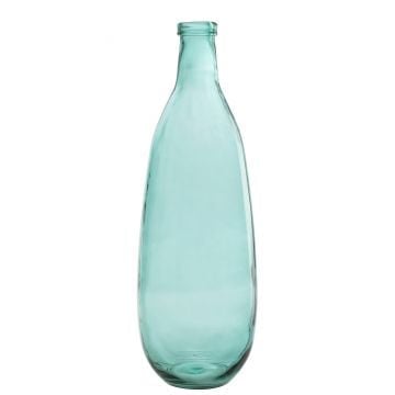 Vaas fles glas aqua large