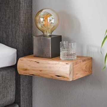 Set van 2 nachtkastjes 30 cm Moxy-massief acacia 