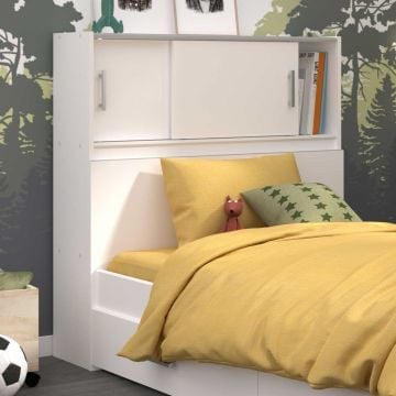 Achterbouw bed Snoop - wit