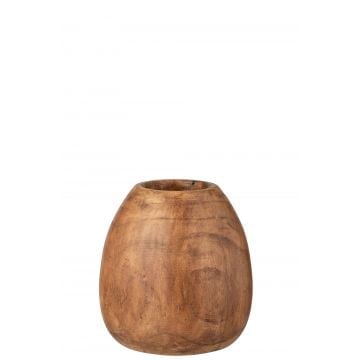 Bloempot paulownia bruin small