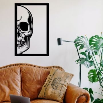 Wallity Decor: 100% Metaal | 1 Dik | Zwart