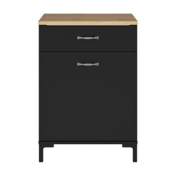 Bijzetkastje Manchester | 60 x 60 x 86 cm | Helvezia Oak-design
