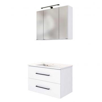 Wastafelmeubelset Dusan 80cm - wit 