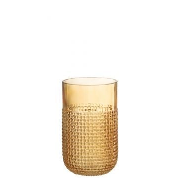 Vaas patroon glas oranje small