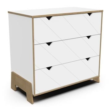 Commode Albizia | 93,9 x 50 x 86,2 cm | Wit