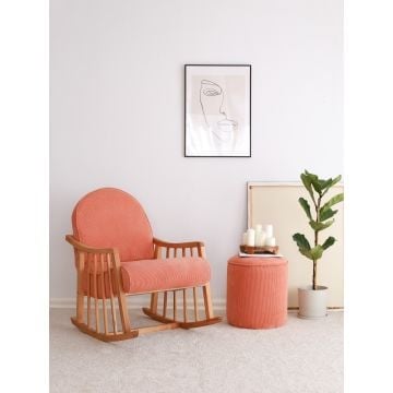 Schommelstoel Del Sofa | 80 x 60 x 93 cm | Rood