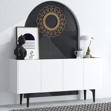 Console Emerald, 150x75x40 cm, wit