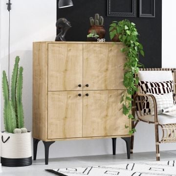 Emerald Console | 100% Melamine Gecoat | Saffier Eik