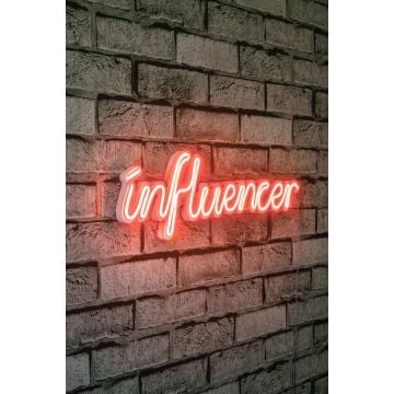 Neonverlichting Influencer - Wallity reeks - Rood