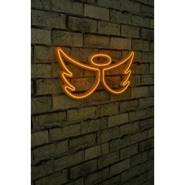Neonverlichting engel - Wallity reeks - Geel