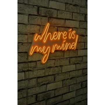 Neonverlichting Where Is My Mind - Wallity reeks - Geel