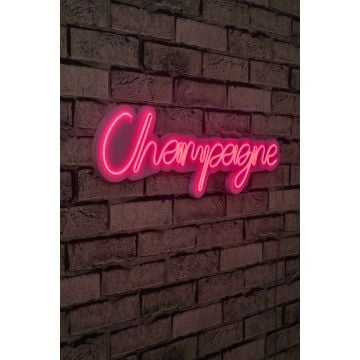 Neonverlichting Champagne - Wallity reeks - roze
