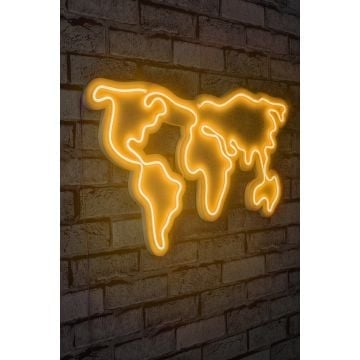 Wallity Decoratieve Flex LED Verlichting | 66 x 38 cm | 200 Lumen, 3000K Gele Kleur