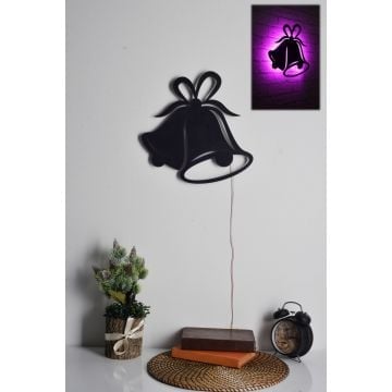 Ledverlichting Firewood Decoratieve LED-lamp | Zwarte basis | 60 LED/m | 375cm snoer | Roze