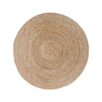 Natuurlijk Gevlochten Jute Bombay Vloerkleed - 120cm.