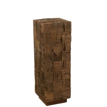 Sokkel hout naturel medium