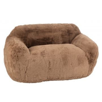 Sofa cutie polyester taupe large