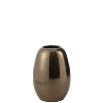 Vase porselein goud medium