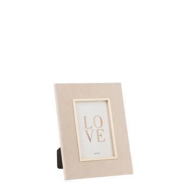 Fotokader dita velours beige small