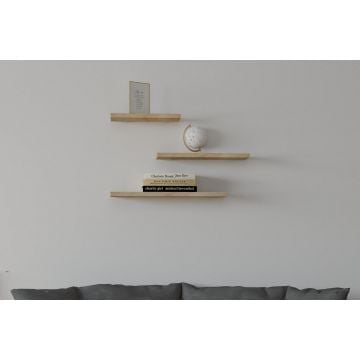 Woody Fashion Wandplank 2cm | Saffier Eik.