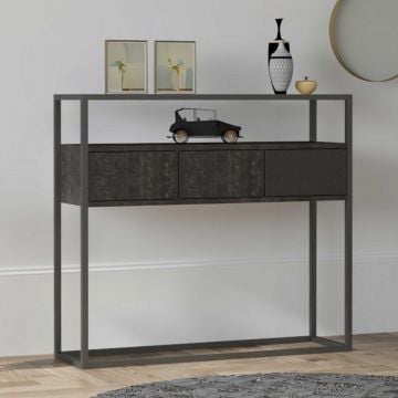 Console Woody Fashion | 100% Melamine | Antraciet