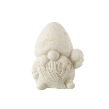 Kabouter buiten mgo beige large