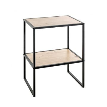 Bijzettafel | 45 x 35 x 60 cm | Light Oak-design