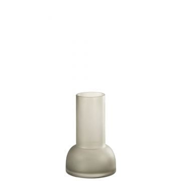 Vaas/kandelaar yara glas greige small