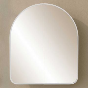 Spiegelkast Woody Fashion | 50 x 12 x 45 cm | Wit