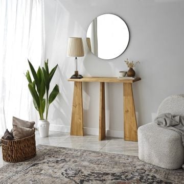 Sidetable Woody Fashion | 100 x 28 x 83 cm | Massief hout