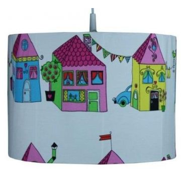 Hanglamp Home sweet Home roze