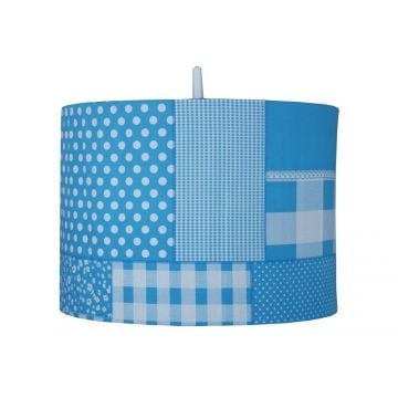 Hanglamp Patchwork Aqua
