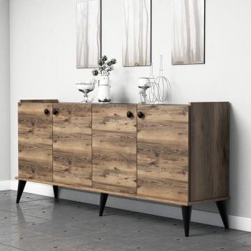 Almaren Console | 18mm Dik | 100% Melamine | Notelaar | 182x82cm