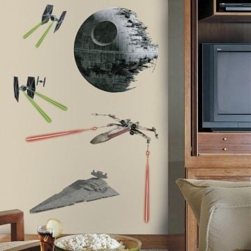 RoomMates muurstickers - Star Wars Classic Ships XL