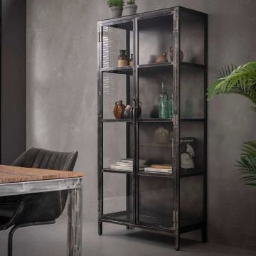 Vitrinekast Raft Metal