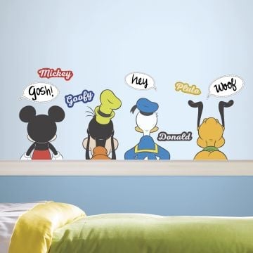 Muurstickers Mickey Mouse & Friends Dry Erase