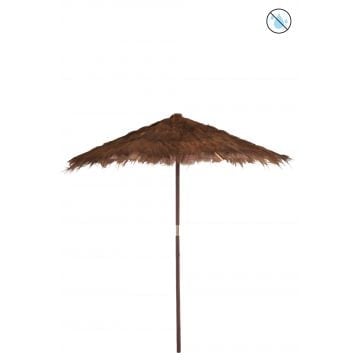 Parasol cocobladeren bruin large