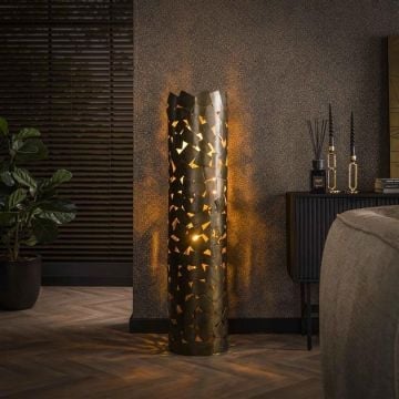 Staande lamp Can-antiek brons 