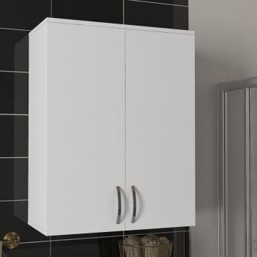 Badkamermeubel Woody Fashion | 100% Melamine | 34,5 x 70 x 90 cm | Kleur: Wit