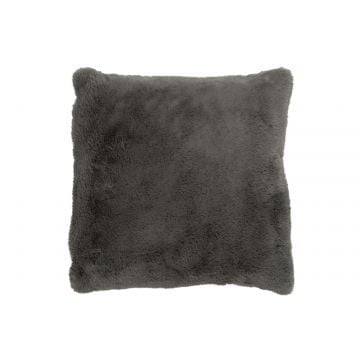 Kussen cutie polyester donkergrijs