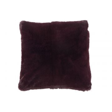 Kussen cutie polyester donkerrood