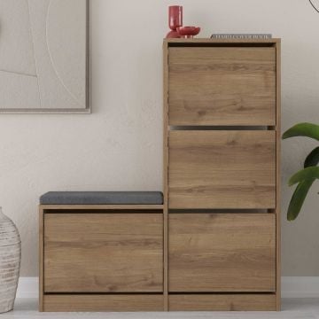 Woody Modieus Schoenenkastje | Melamine Gecoat | Hitit