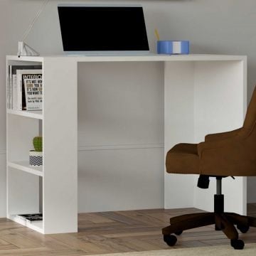 Studietafel Woody Fashion | Multifunctioneel | Wit