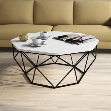 Stijlvolle Woody Fashion Salontafel | Melamine Gecoat | 18 mm dik
