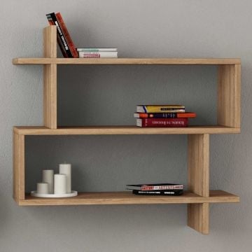 Woody Fashion Wandplank | 18mm Dik | 70x65cm | Eik